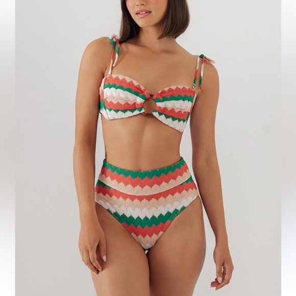 New! Montce Gelato high rise bikini bottom 27823 - Picture 3 of 9